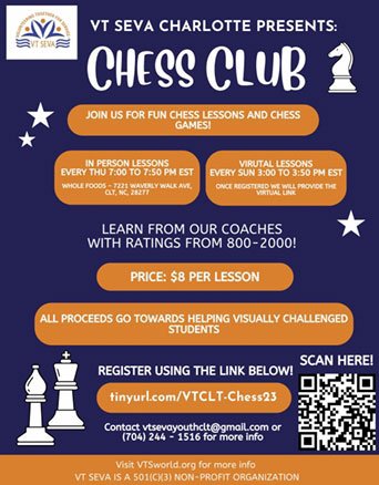 VTSEVA Chess Tutoring - Varun Kolluri